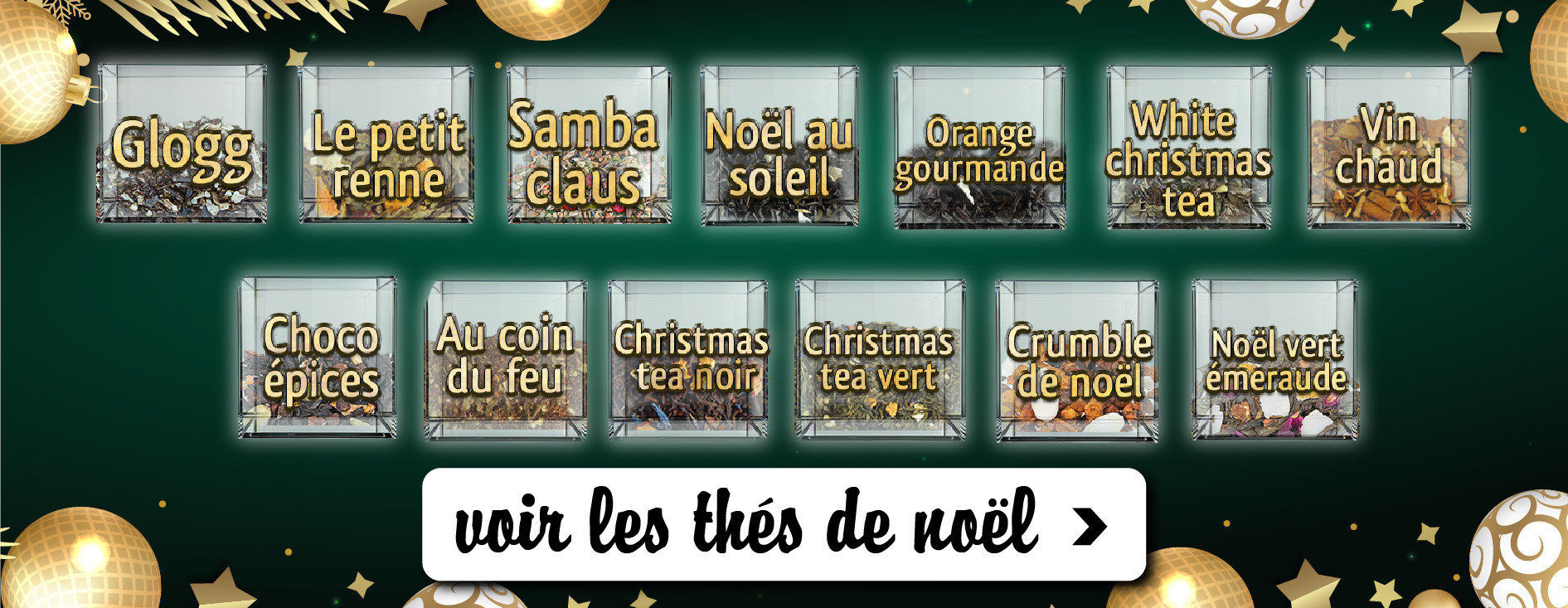 Les thés de noel sont là !